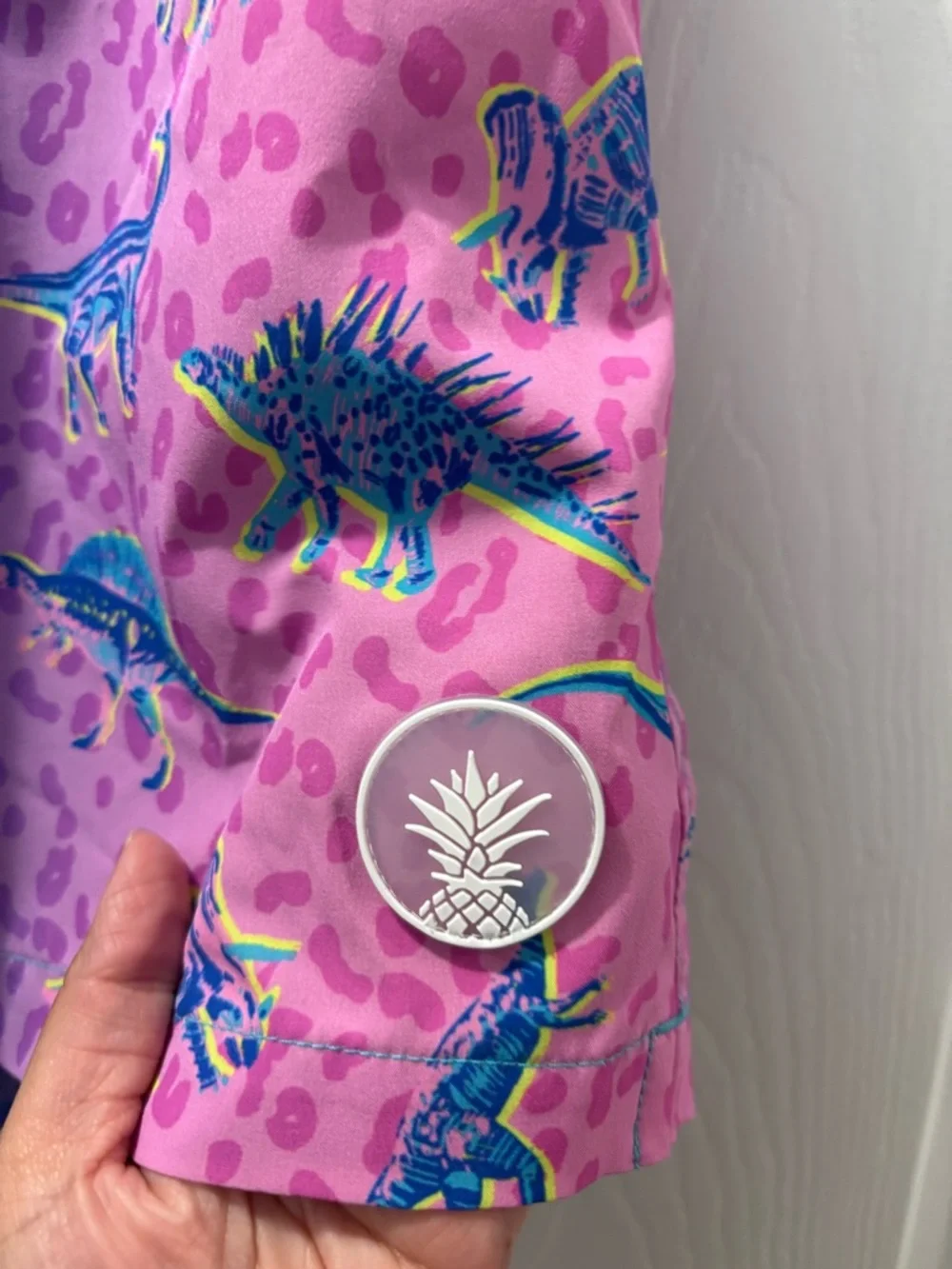Chubbies The Dino Delights Mens Swim Trunks Medium Multi Lined Board Shorts
